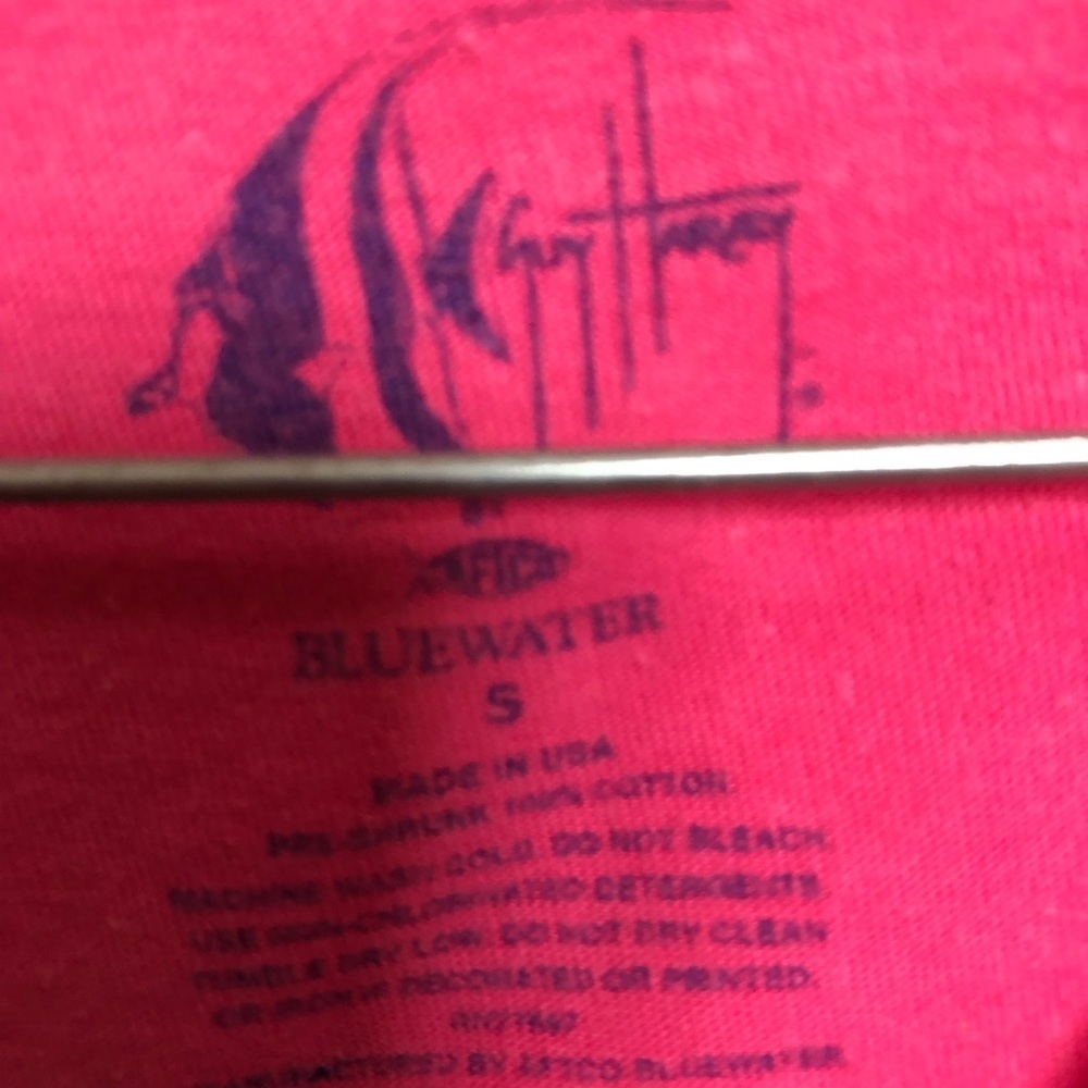 Pink woman’s size small Guy Harvey Graphic T-Shirt - Picture 3 of 5